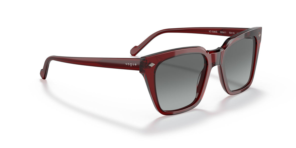 Vogue 0VO5380S 292411 50 Transparent Bordeaux/ Grey Gradient 50 / Plastic / Plastic