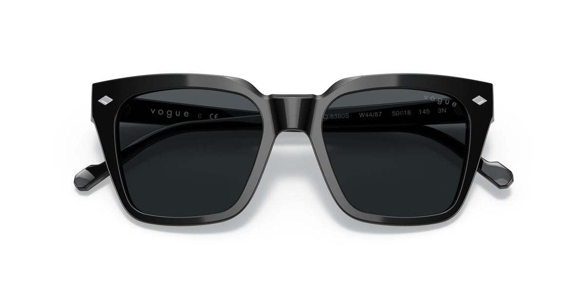 Vogue 0VO5380S W44/87 50 Black/ Dark Grey 50 / Plastic / Plastic