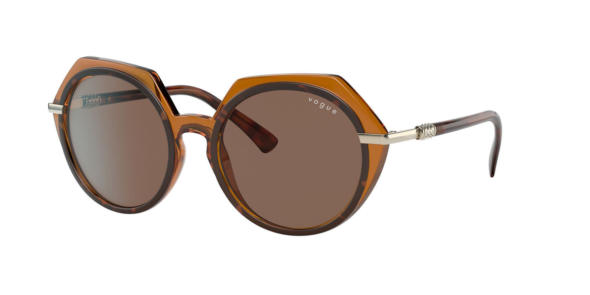 Vogue VO 5384SB Top Havana/Light Brown / Dark Brown 53 / Plastic / Metal