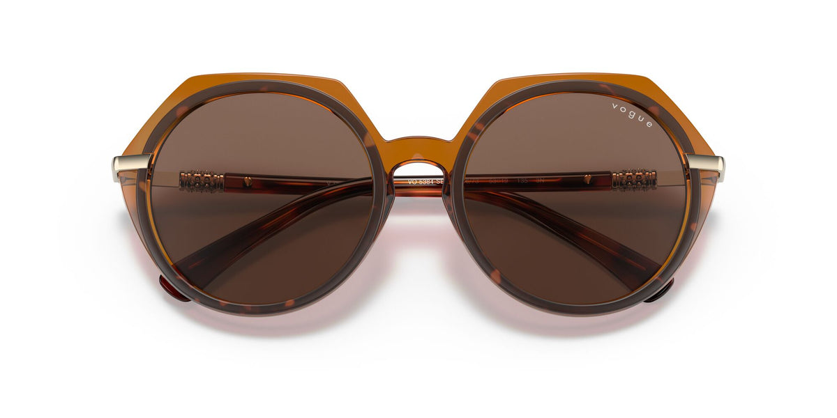Vogue VO 5384SB Top Havana/Light Brown / Dark Brown 53 / Plastic / Metal