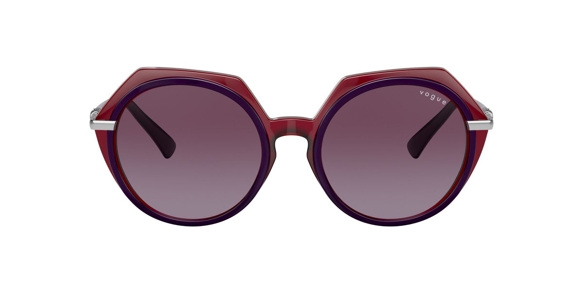 Vogue VO 5384SB Top Violet/Bordeaux / Violet Gradient 53 / Plastic / Metal