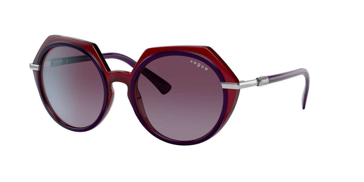 Vogue VO 5384SB Top Violet/Bordeaux / Violet Gradient 53 / Plastic / Metal