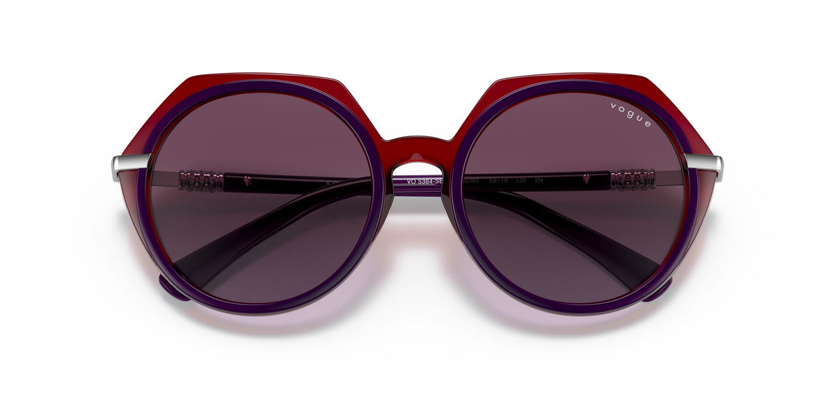 Vogue VO 5384SB Top Violet/Bordeaux / Violet Gradient 53 / Plastic / Metal