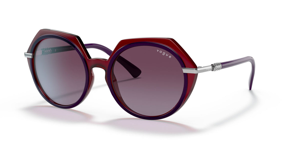 Vogue VO 5384SB Top Violet/Bordeaux / Violet Gradient 53 / Plastic / Metal