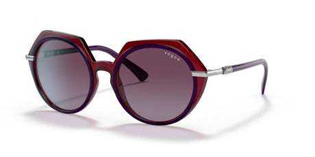 Vogue VO 5384SB Top Violet/Bordeaux / Violet Gradient 53 / Plastic / Metal