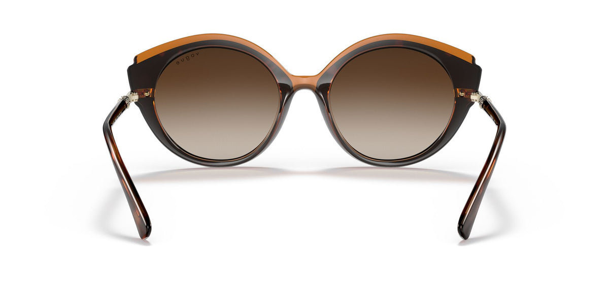 Vogue VO 5385SB Top Havana/Light Brown / Brown Gradient 53 / Plastic / Metal