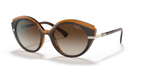 Vogue VO 5385SB Top Havana/Light Brown / Brown Gradient 53 / Plastic / Metal