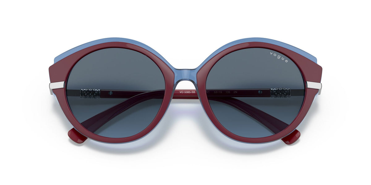 Vogue VO 5385SB Top Purple/Transparent Blue / Blue Gradient Grey 53 / Plastic / Metal