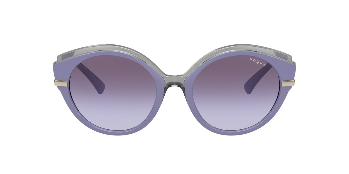 Vogue VO 5385SB Top Violet/Transparent Grey / Violet Gradient Dark Grey 53 / Plastic / Metal