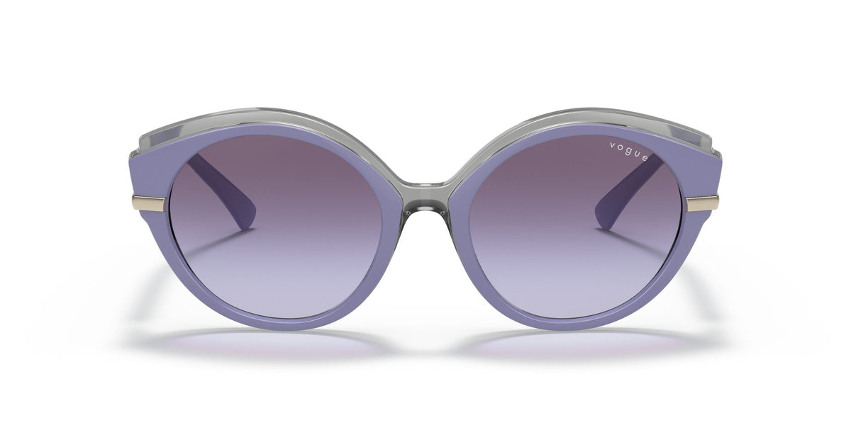 Vogue VO 5385SB Top Violet/Transparent Grey / Violet Gradient Dark Grey 53 / Plastic / Metal