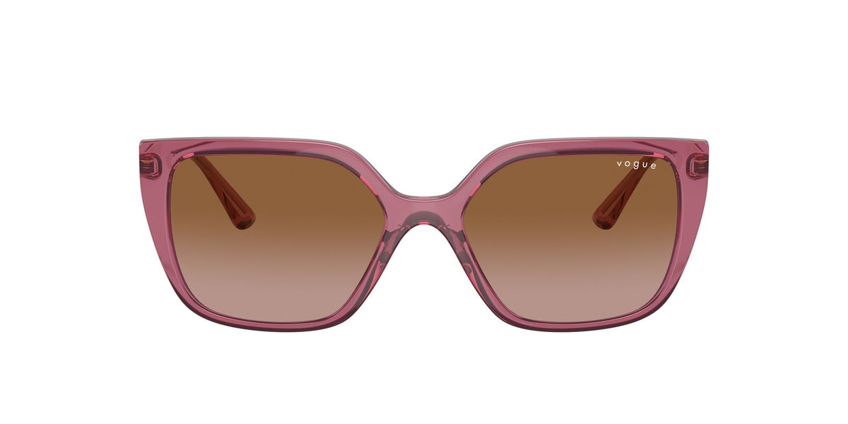 Vogue VO 5386SF Transparent Purple / Brown Gradient 55 / Plastic / Metal