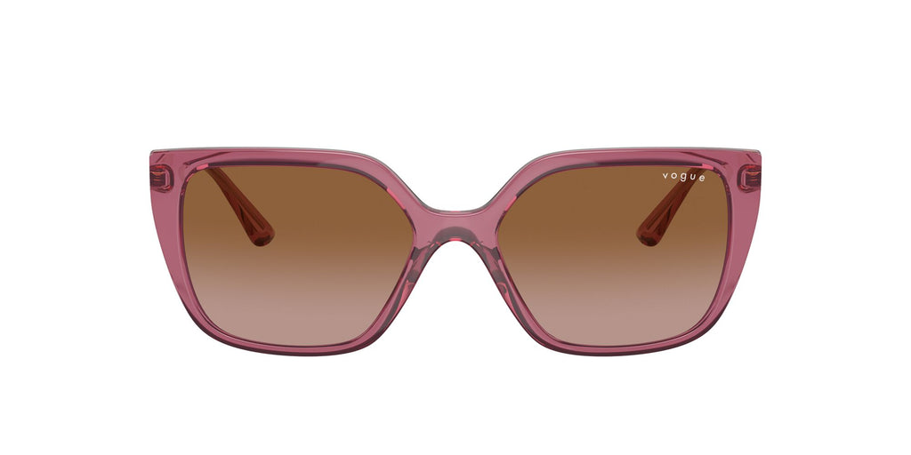 Vogue VO 5386SF Transparent Purple / Brown Gradient 55 / Plastic / Metal