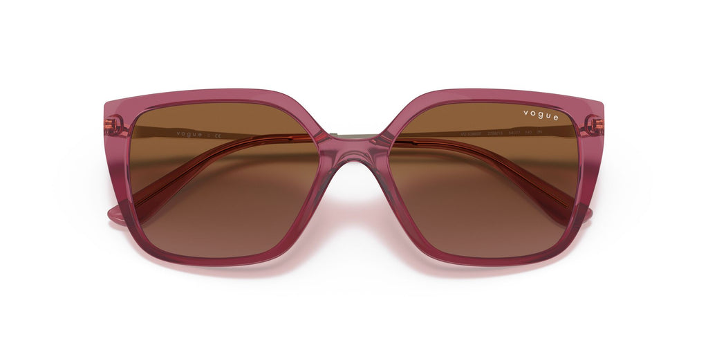 Vogue VO 5386SF Transparent Purple / Brown Gradient 55 / Plastic / Metal