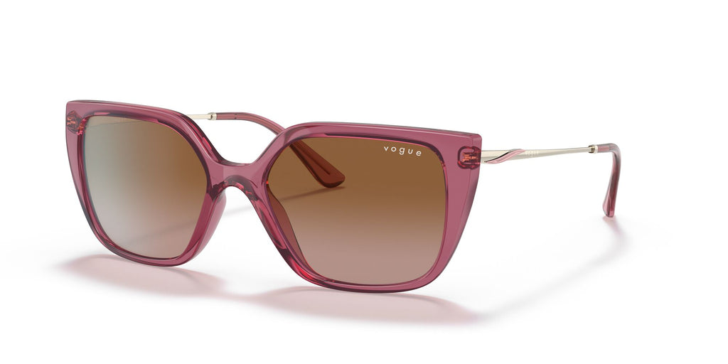 Vogue VO 5386SF Transparent Purple / Brown Gradient 55 / Plastic / Metal