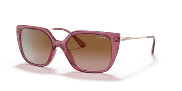 Vogue VO 5386SF Transparent Purple / Brown Gradient 55 / Plastic / Metal