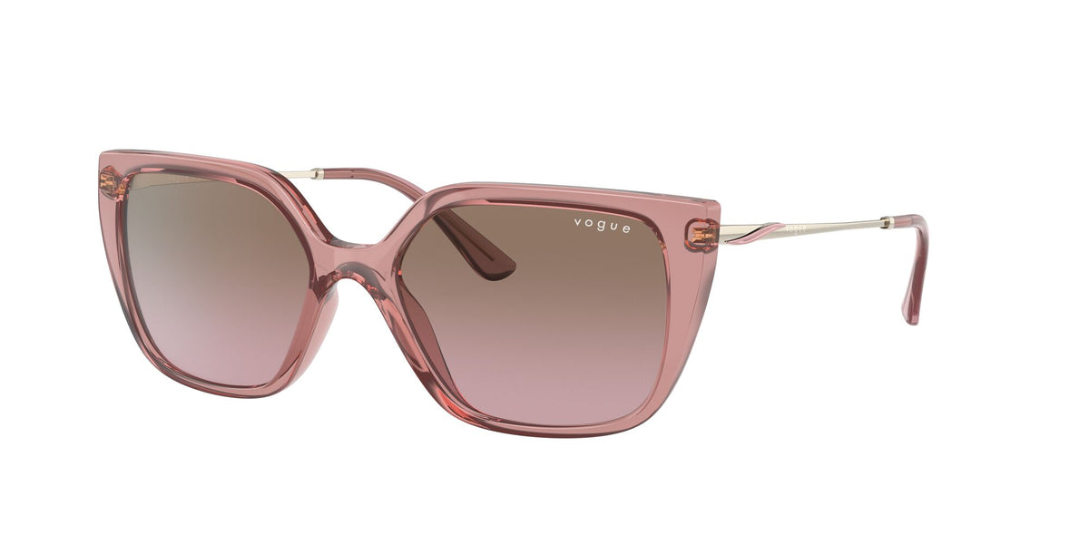 Vogue VO 5386SF Transparent Brown / Violet Gradient Brown 55 / Plastic / Metal