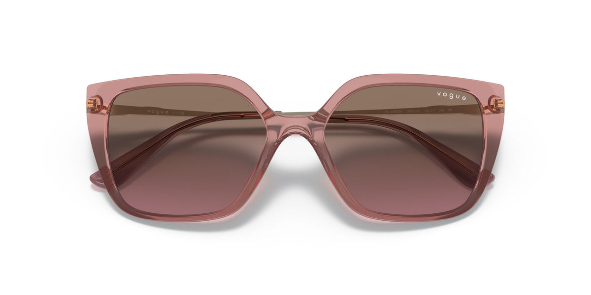 Vogue VO 5386SF Transparent Brown / Violet Gradient Brown 55 / Plastic / Metal