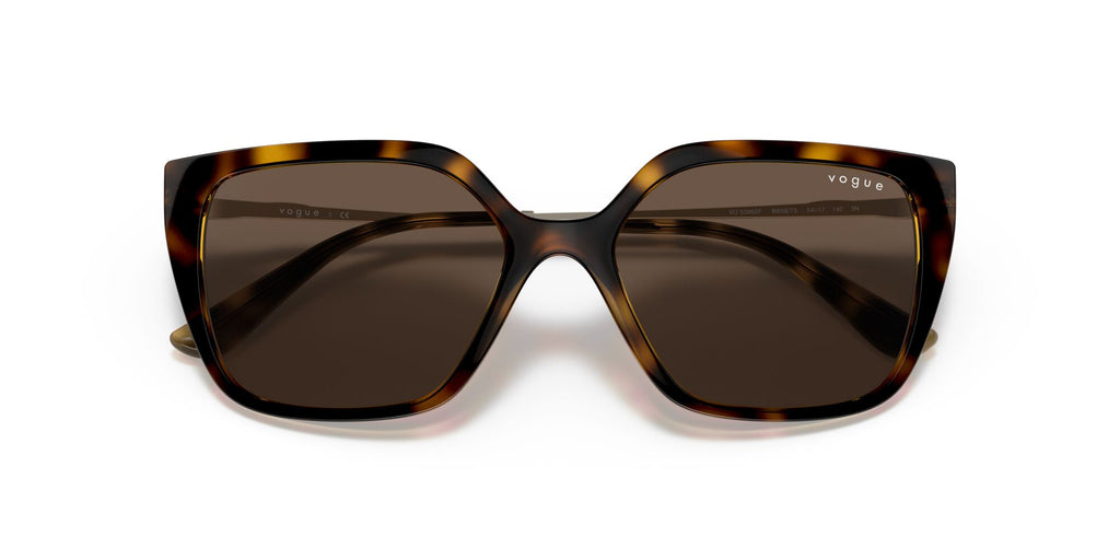 Vogue VO 5386SF Dark Havana / Dark Brown 55 / Plastic / Metal