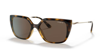 Vogue VO 5386SF Dark Havana / Dark Brown 55 / Plastic / Metal