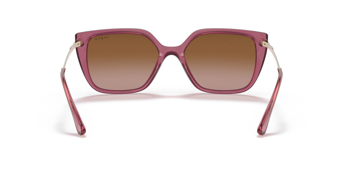 Vogue 0VO5386S 279813 54 Transparent Purple/ Brown Gradient 54 / Plastic / Metal