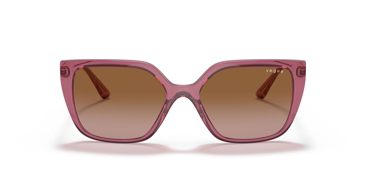 Vogue 0VO5386S 279813 54 Transparent Purple/ Brown Gradient 54 / Plastic / Metal