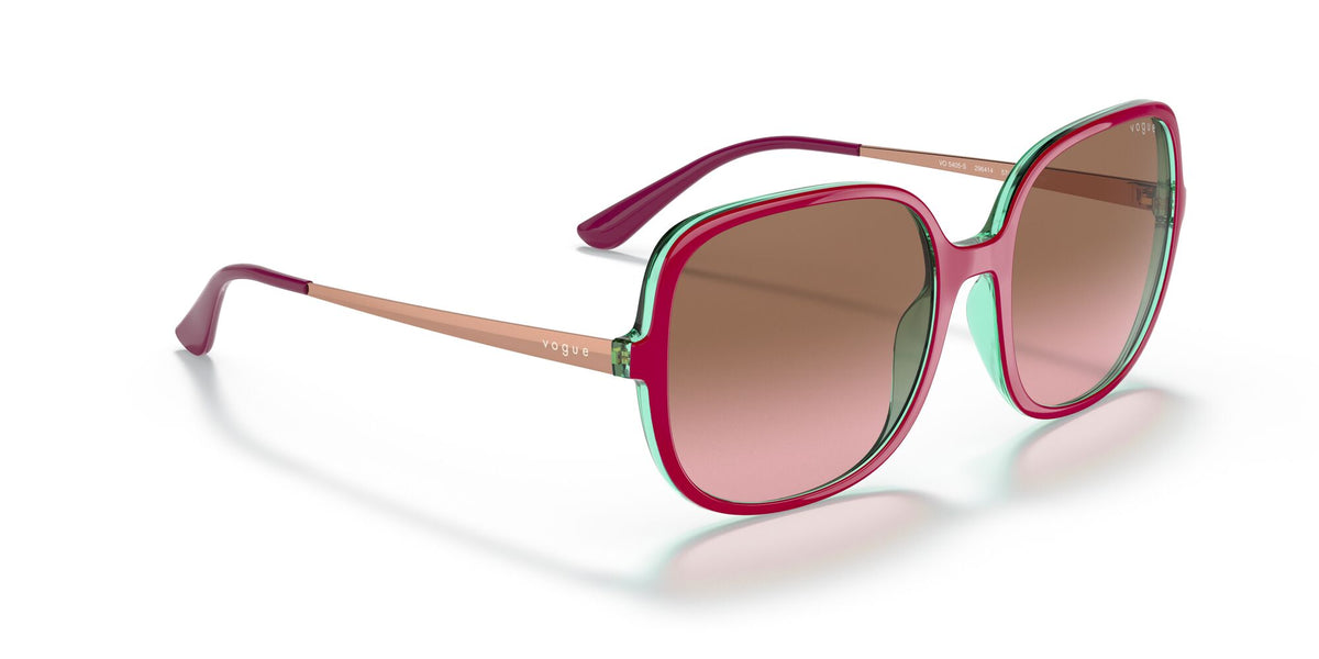 Vogue VO 5405S Top Fuchsia/Rainbow Green / Pink Gradient Brown 57 / Plastic / Plastic