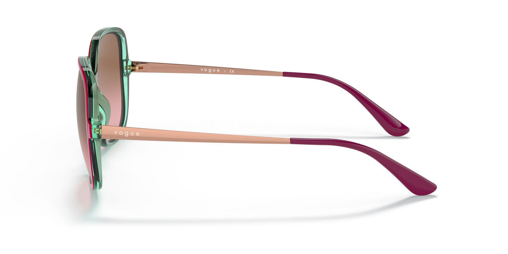 Vogue VO 5405S Top Fuchsia/Rainbow Green / Pink Gradient Brown 57 / Plastic / Plastic
