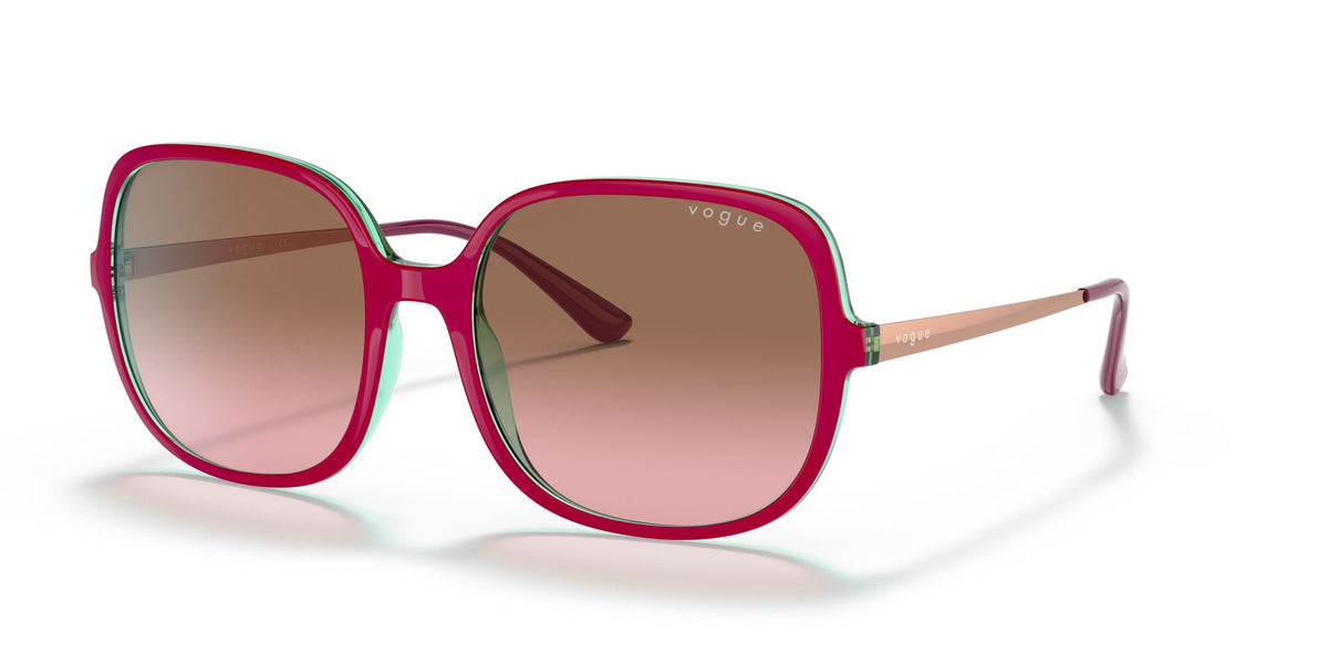 Vogue VO 5405S Top Fuchsia/Rainbow Green / Pink Gradient Brown 57 / Plastic / Plastic