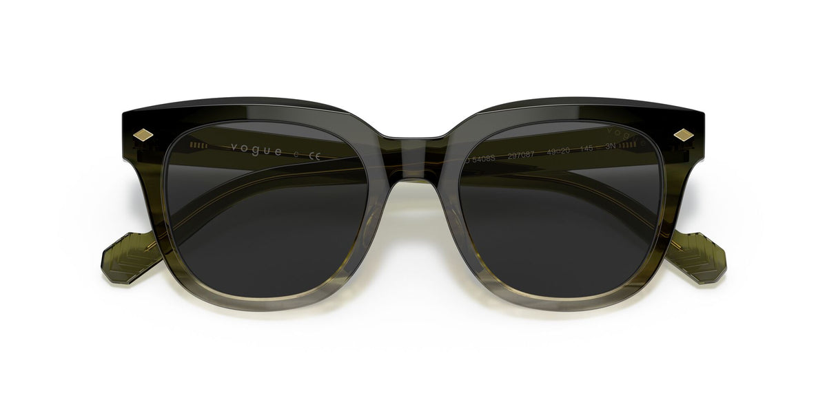Vogue VO 5408S Gradient Green / Dark Grey 49 / Plastic / Plastic