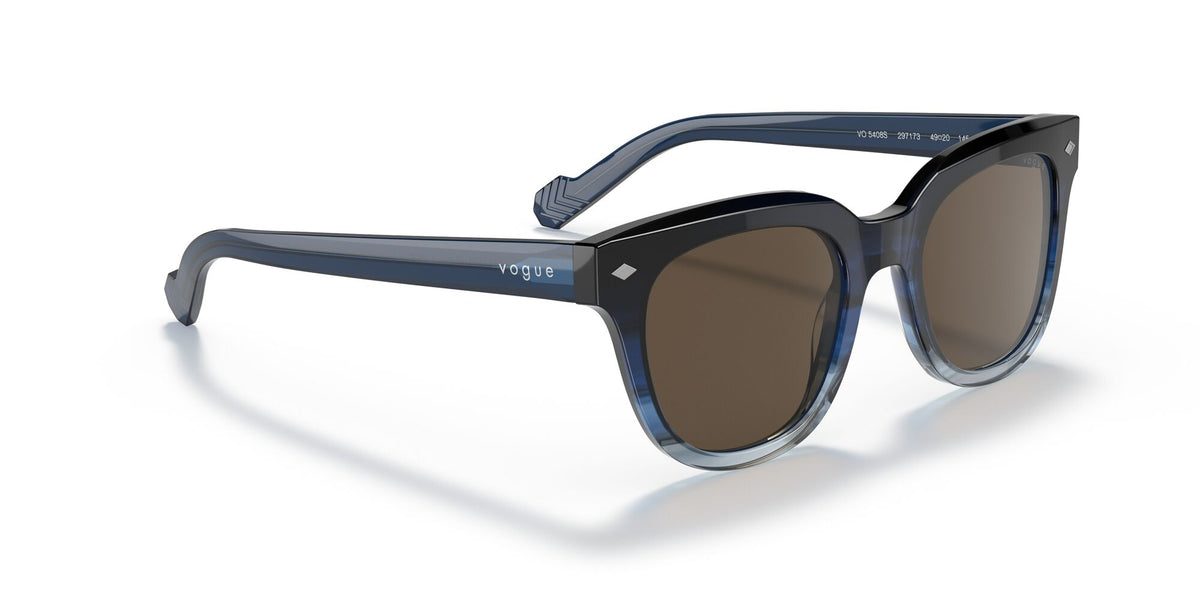 Vogue VO 5408S Gradient Blue / Dark Brown 49 / Plastic / Plastic