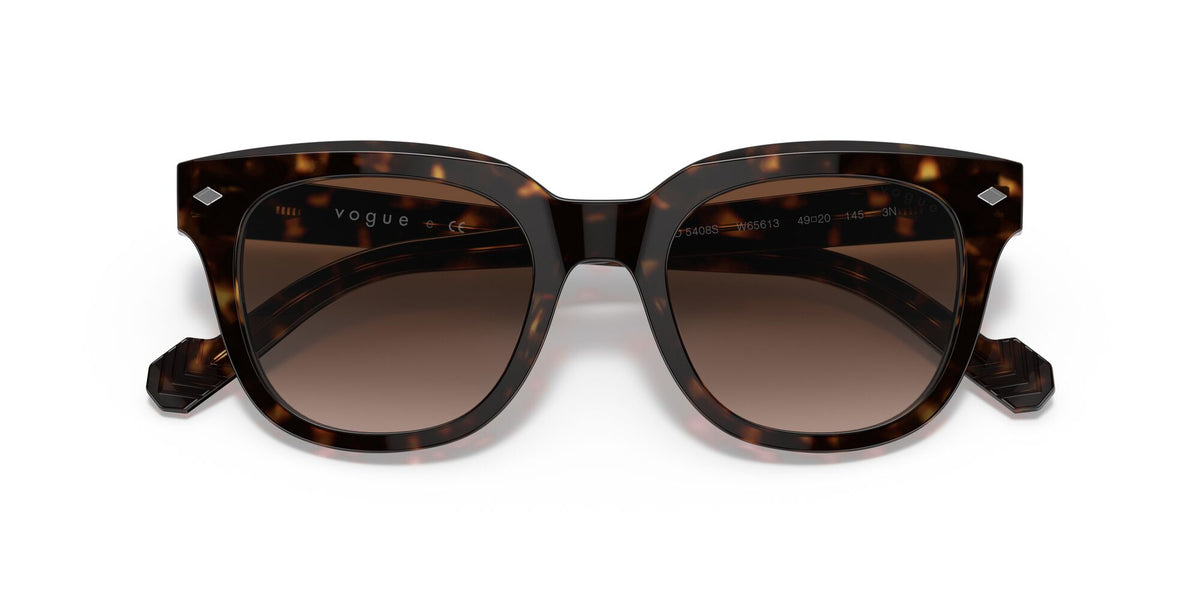 Vogue VO 5408S Dark Havana / Brown Gradient 49 / Plastic / Plastic