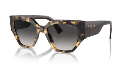 Vogue 0VO5409S 26058G 52 Yellow Tortoise/ Grey Gradient Black