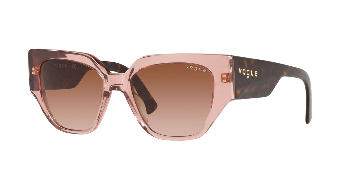 Vogue 0VO5409S 282813 52 Transparent Pink/ Brown Gradient 52 / Plastic / Plastic
