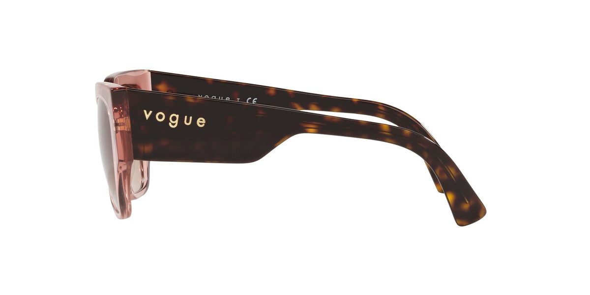 Vogue 0VO5409S 282813 52 Transparent Pink/ Brown Gradient 52 / Plastic / Plastic