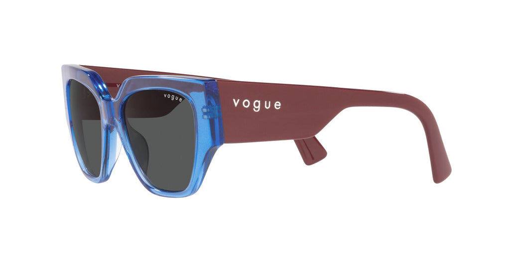 Vogue 0VO5409S 295187 52 Transparent Blue/ Dark Grey 52 / Plastic / Plastic