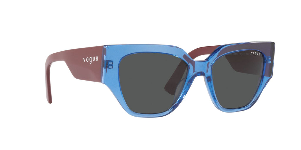 Vogue 0VO5409S 295187 52 Transparent Blue/ Dark Grey 52 / Plastic / Plastic