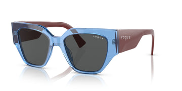 Vogue 0VO5409S 295187 52 Transparent Blue/ Dark Grey 52 / Plastic / Plastic