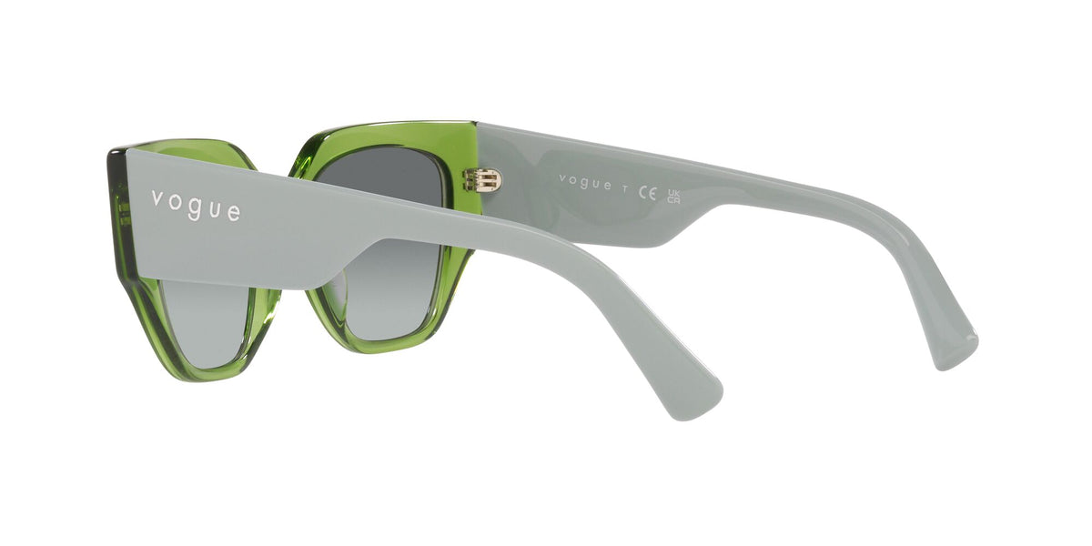 Vogue 0VO5409S 295311 52 Transparent Green/ Gradient Grey 52 / Plastic / Plastic