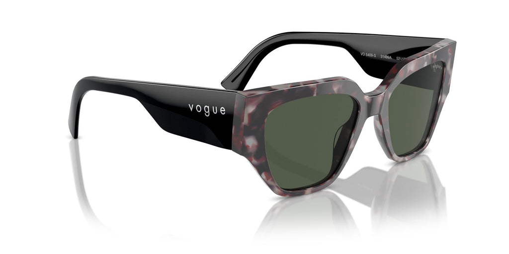 Vogue 0VO5409S 31499A 52 Grey Tortoise/ Dark Green Polarised