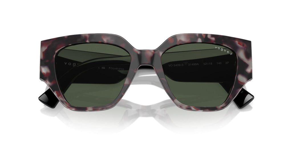 Vogue 0VO5409S 31499A 52 Grey Tortoise/ Dark Green Polarised