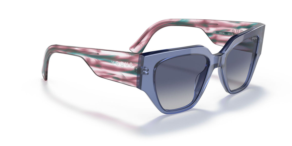 Vogue VO 5409S Transparent Lilac / Light Grey Gradient Dark Blue 52 / Plastic / Plastic