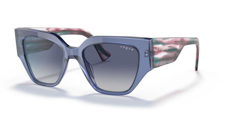 Vogue VO 5409S Transparent Lilac / Light Grey Gradient Dark Blue 52 / Plastic / Plastic