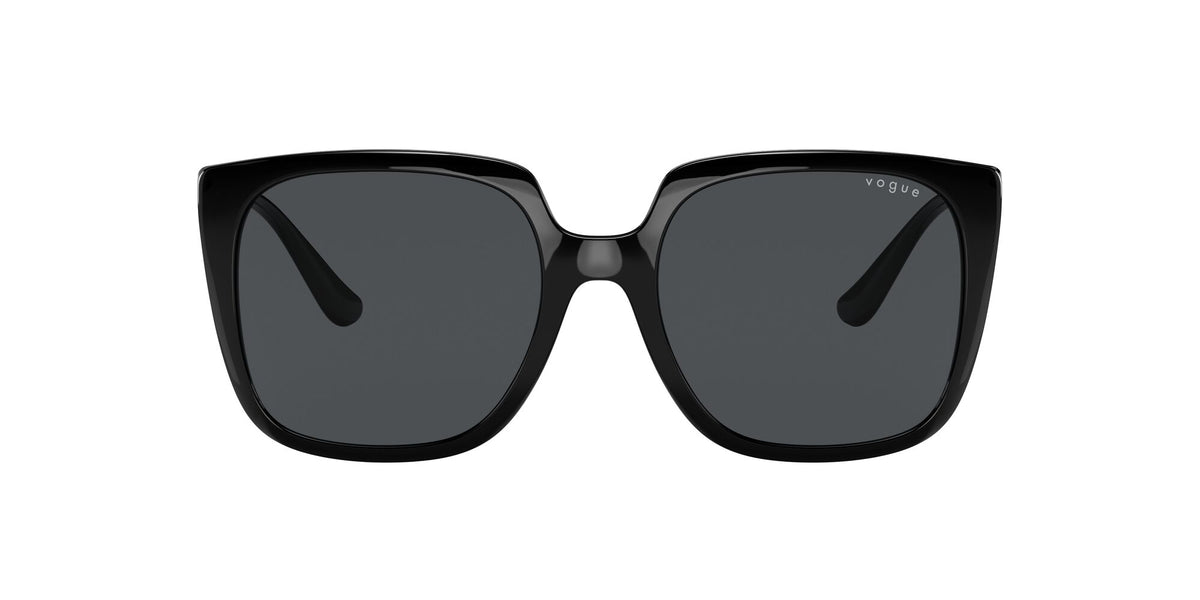 Vogue VO 5411SF Black / Dark Grey 54 / Plastic / Plastic