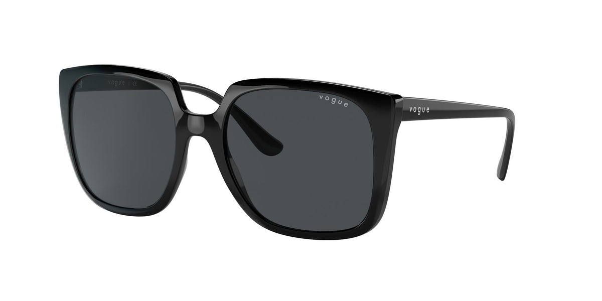 Vogue VO 5411SF Black / Dark Grey 54 / Plastic / Plastic