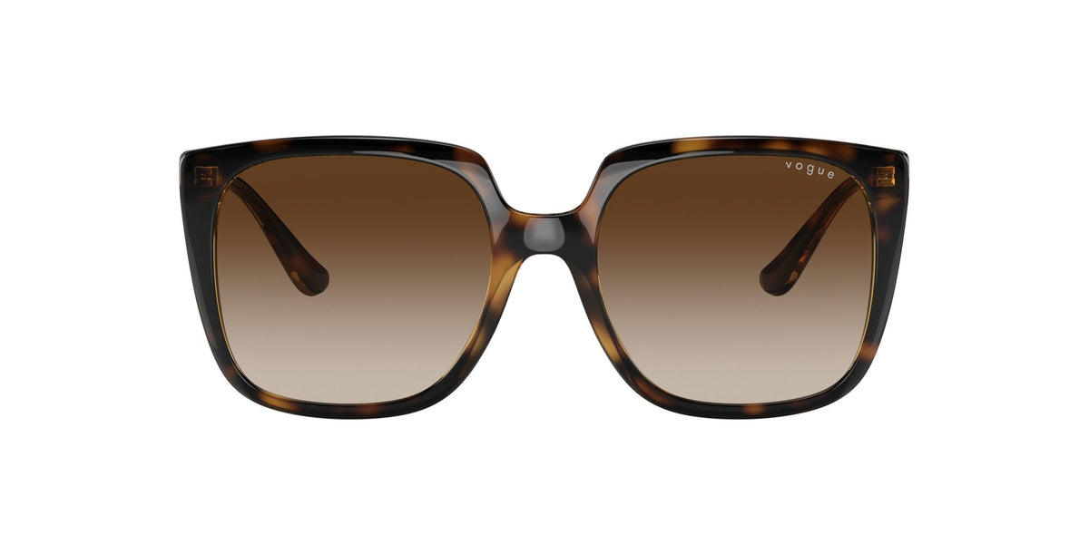 Vogue VO 5411SF Dark Havana / Brown Gradient 54 / Plastic / Plastic