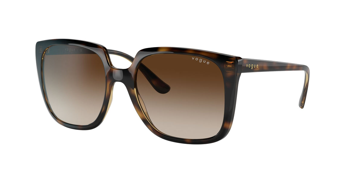 Vogue VO 5411SF Dark Havana / Brown Gradient 54 / Plastic / Plastic