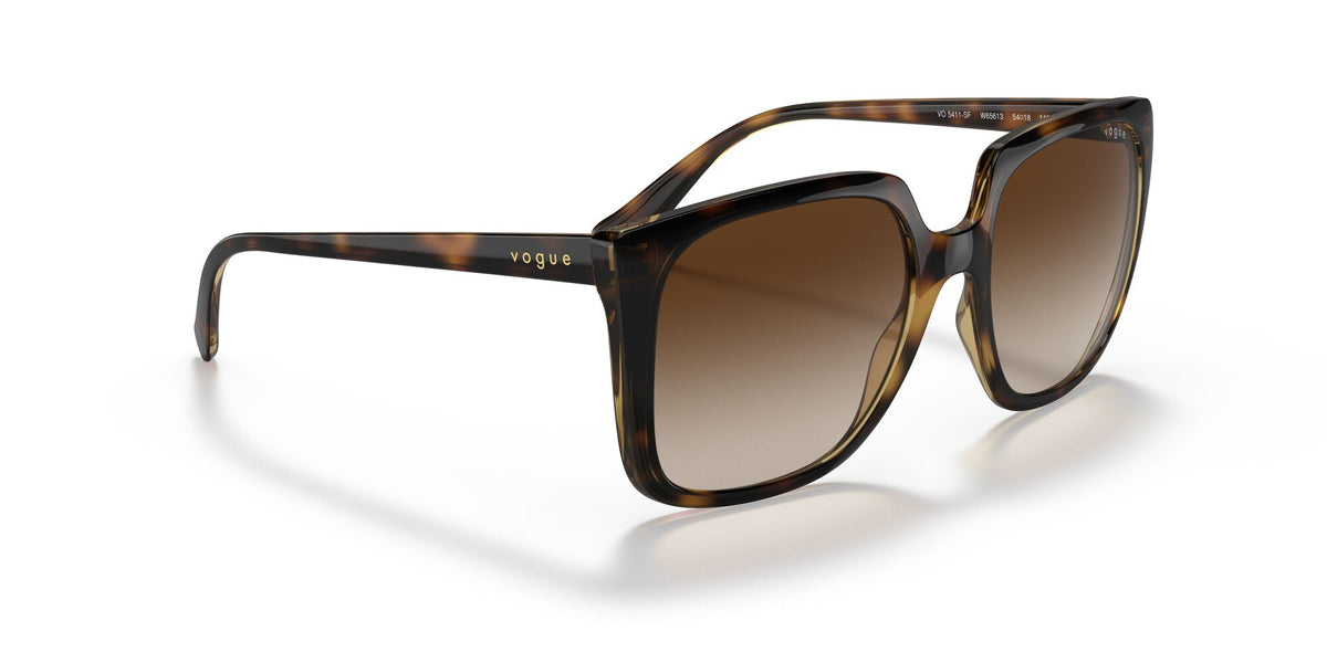Vogue VO 5411SF Dark Havana / Brown Gradient 54 / Plastic / Plastic