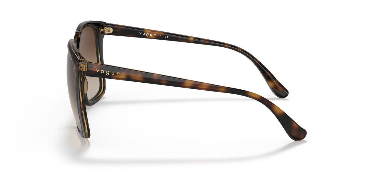 Vogue VO 5411SF Dark Havana / Brown Gradient 54 / Plastic / Plastic