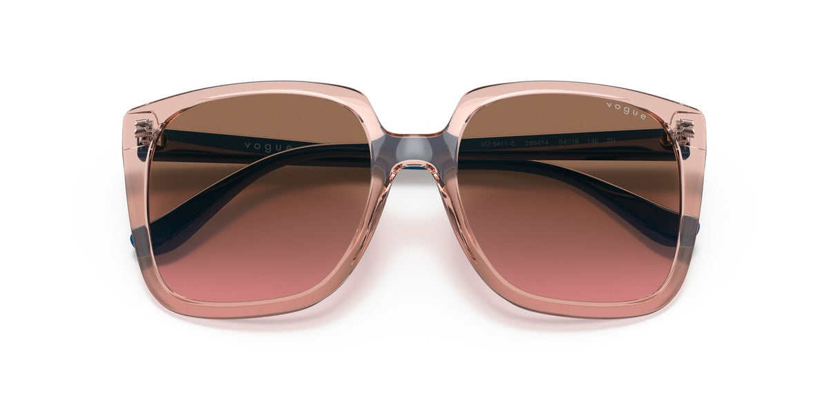 Vogue VO 5411S Transparent Pink / Pink Gradient Brown 54 / Plastic / Plastic