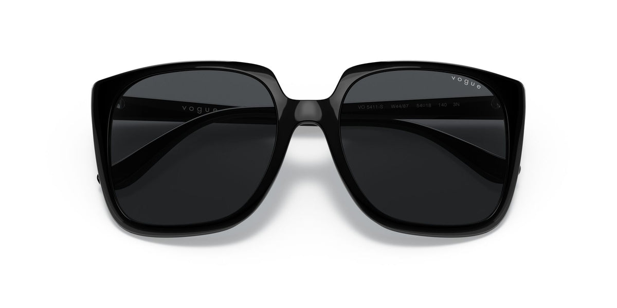 Vogue VO 5411S Black / Dark Grey 54 / Plastic / Plastic